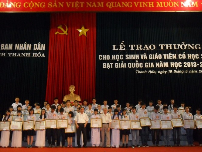 Thanh Hóa xếp thứ 6 toàn quốc về học sinh giỏi - ảnh 1