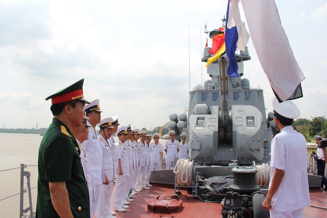 Ngắm hai tàu pháo tên lửa đầu tiên do Việt Nam đóng - ảnh 12