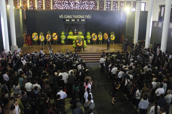 Nghẹn ngào tiễn biệt nhà văn Tô Hoài - ảnh 7