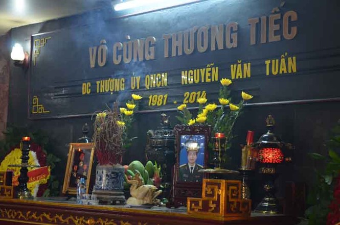 Tiễn đưa thượng úy hy sinh trong vụ máy bay rơi ở Hòa Lạc - ảnh 9