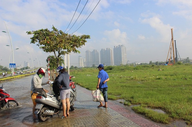 Dịch vụ ăn theo hốt bạc nhờ triều cường - ảnh 10