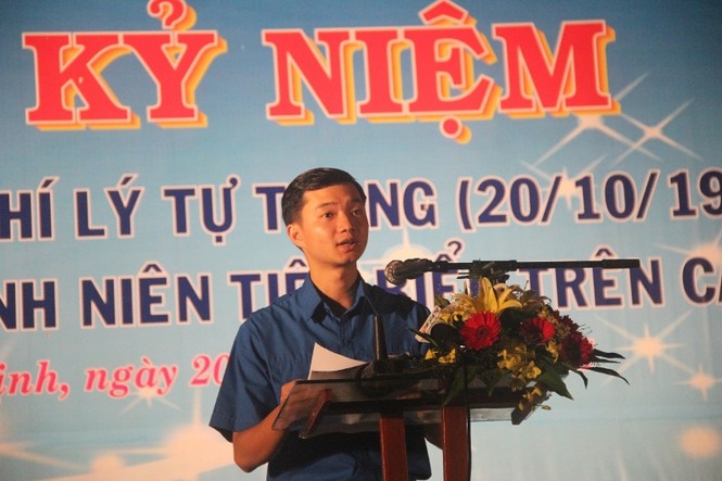 Trang nghiêm kỷ niệm 100 năm ngày sinh anh hùng Lý Tự Trọng - ảnh 1