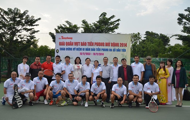 Sôi động giải quần vợt báo Tiền Phong mở rộng 2014 - ảnh 7