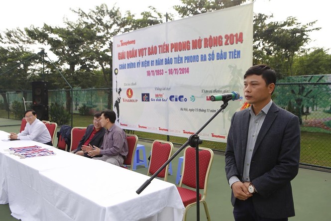 Sôi động giải quần vợt báo Tiền Phong mở rộng 2014 - ảnh 2