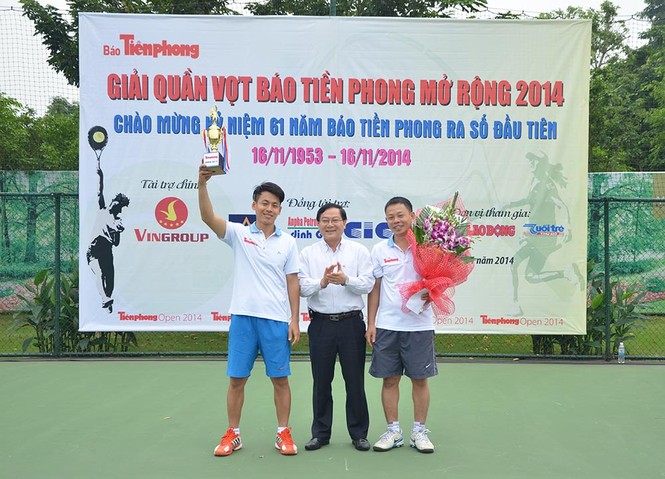 Sôi động giải quần vợt báo Tiền Phong mở rộng 2014 - ảnh 23