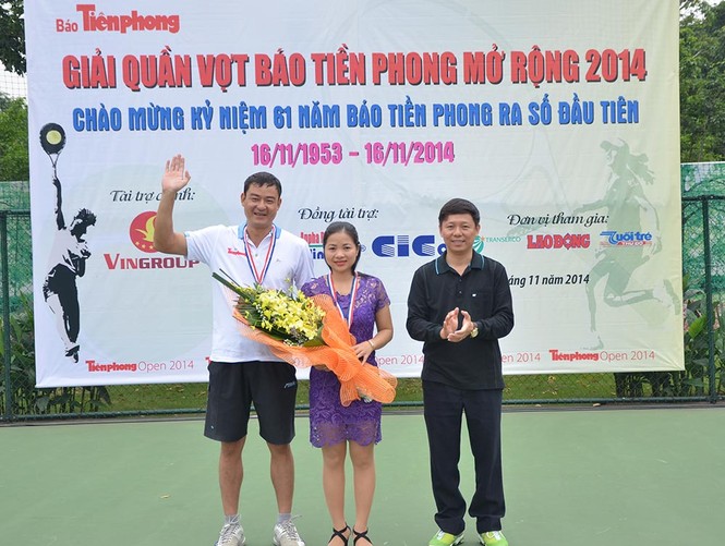 Sôi động giải quần vợt báo Tiền Phong mở rộng 2014 - ảnh 25