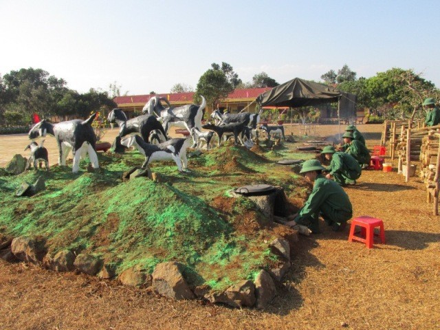 Tết ở đơn vị - ảnh 6