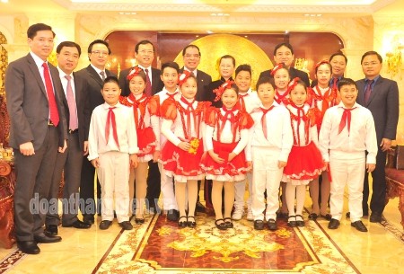 Ban Bí thư T.Ư Đoàn chúc Tết nguyên lãnh đạo Đảng, Nhà nước - ảnh 3