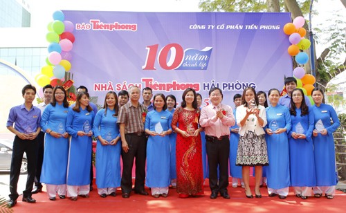 Nhà sách Tiền Phong Hải Phòng tròn 10 tuổi - ảnh 3