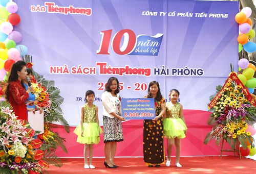 Nhà sách Tiền Phong Hải Phòng tròn 10 tuổi - ảnh 2