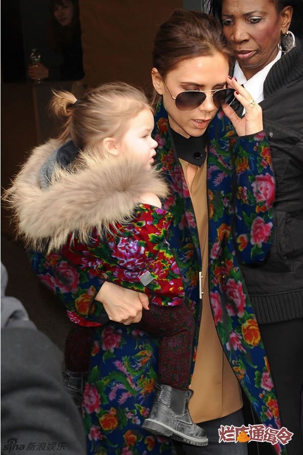 Gia đình Beckham bị chế mặc thời trang 'chăn con công' - ảnh 4