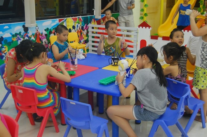 Khai trương khu vui chơi tại nhà sách Tiền Phong Thanh Hóa - ảnh 3
