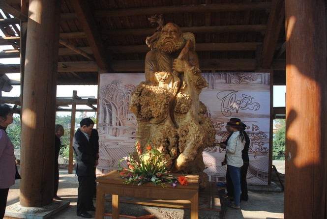 Kỷ lục mới về tượng Bồ Đề Đạt Ma lớn nhất Việt Nam - ảnh 7