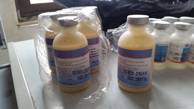 Phát hiện một công ty sản xuất thuốc thú y không đạt tiêu chuẩn - ảnh 4