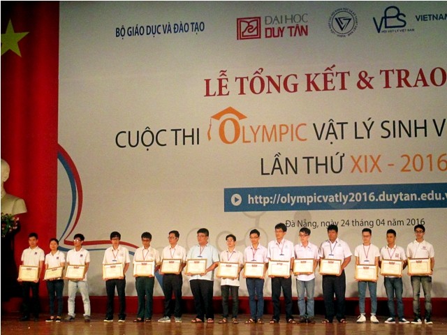 ĐH Sư phạm Hà Nội giành giải đặc biệt Olympic Vật lí toàn quốc - ảnh 2