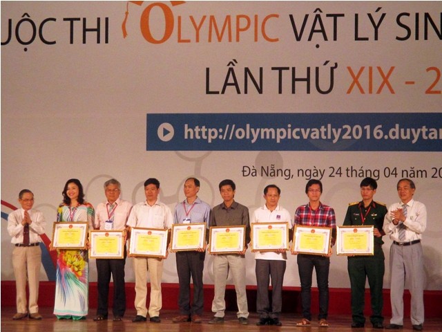 ĐH Sư phạm Hà Nội giành giải đặc biệt Olympic Vật lí toàn quốc - ảnh 4
