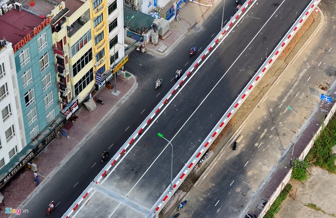 Cầu vượt thép thứ 8 của Hà Nội trước ngày thông xe - ảnh 3