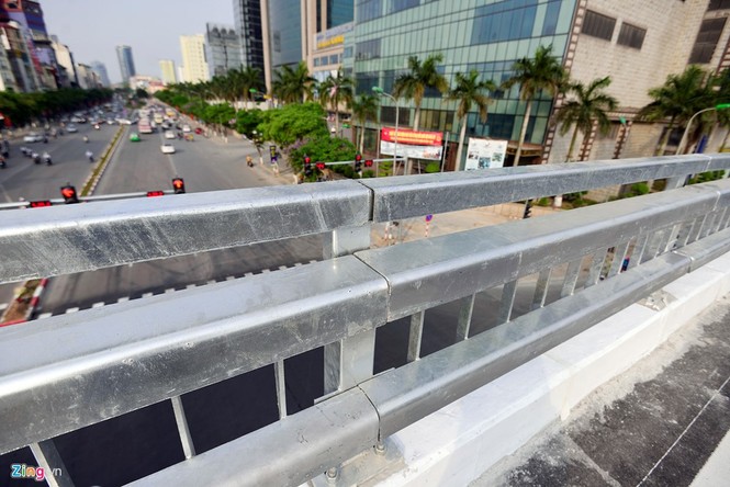 Cầu vượt thép thứ 8 của Hà Nội trước ngày thông xe - ảnh 6