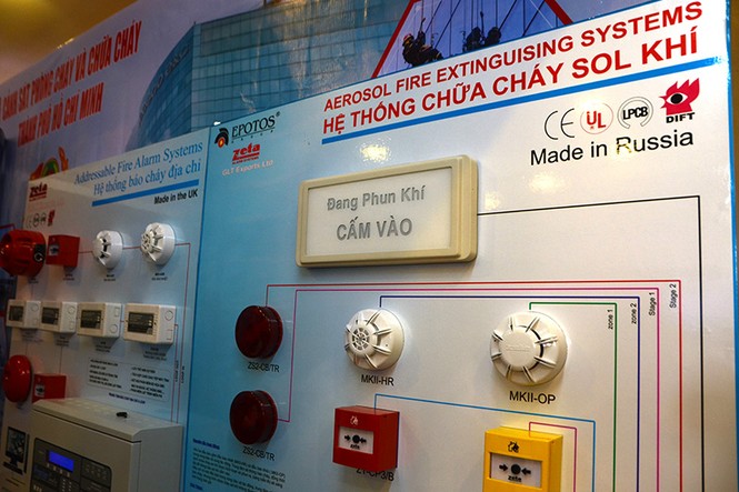 Lóa mắt với những trang thiết bị phòng cháy, chữa cháy - ảnh 10