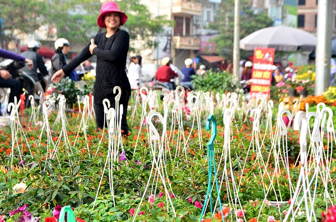 Chen chân sắm Tết trên 'phố hoa' Hoàng Hoa Thám - ảnh 11