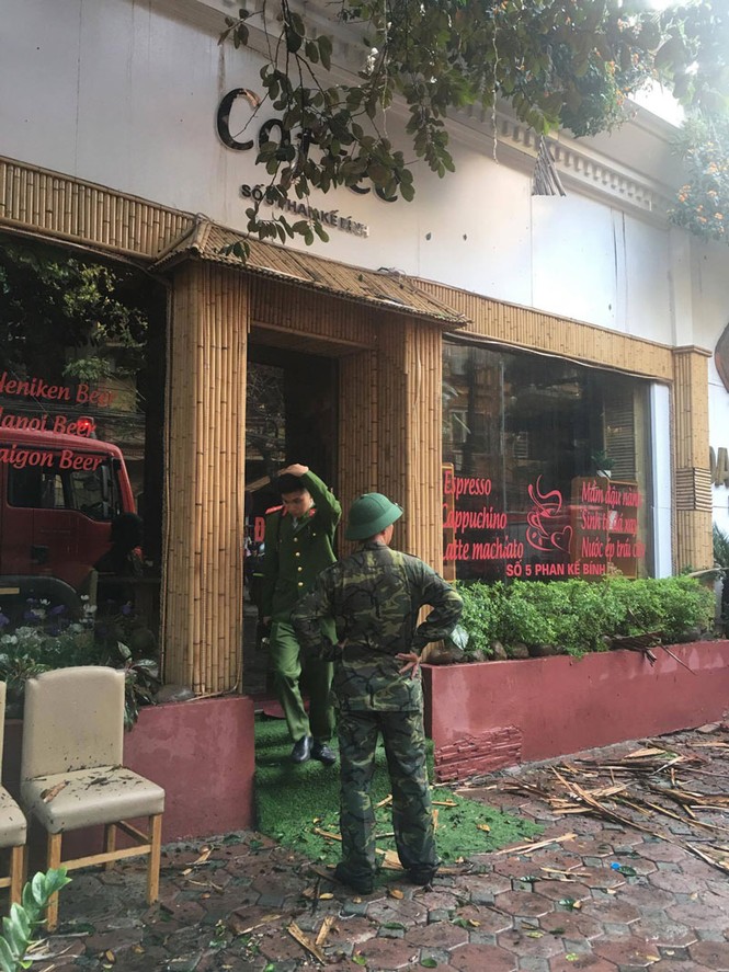 Cháy lớn tại quán cafe trên đường Phan Kế Bính - ảnh 4