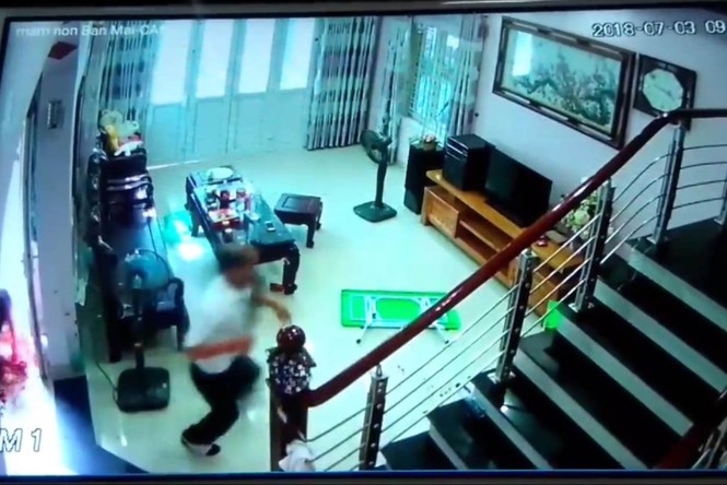 Hiện trường vụ truy sát dã man tại Hà Nội - ảnh 2