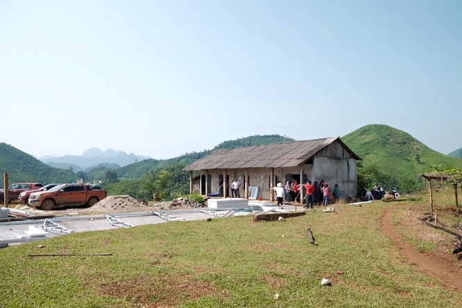 Xây điểm trường cho năm học mới tại thôn nghèo tỉnh Hà Giang - ảnh 4