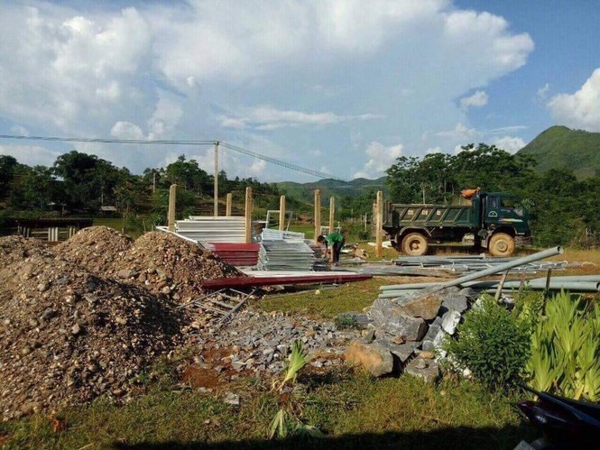 Xây điểm trường cho năm học mới tại thôn nghèo tỉnh Hà Giang - ảnh 2