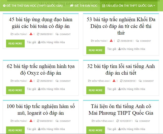 Choáng với ma trận tài liệu ôn thi trôi nổi - ảnh 3