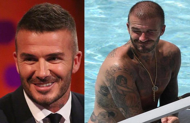 David Beckham điển trai phong trần ở tuổi 43 - ảnh 4