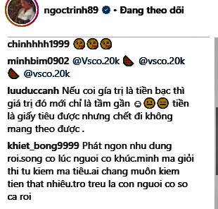 Ngọc Trinh lại gây sốc vì phát ngôn mới về đàn ông, tình và tiền - ảnh 5