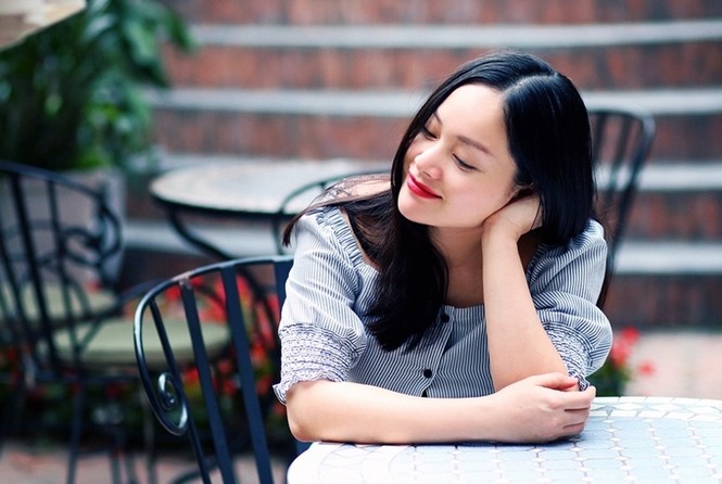 Lan Phương đẹp rạng rỡ, viên mãn ở cuối thai kỳ - ảnh 4