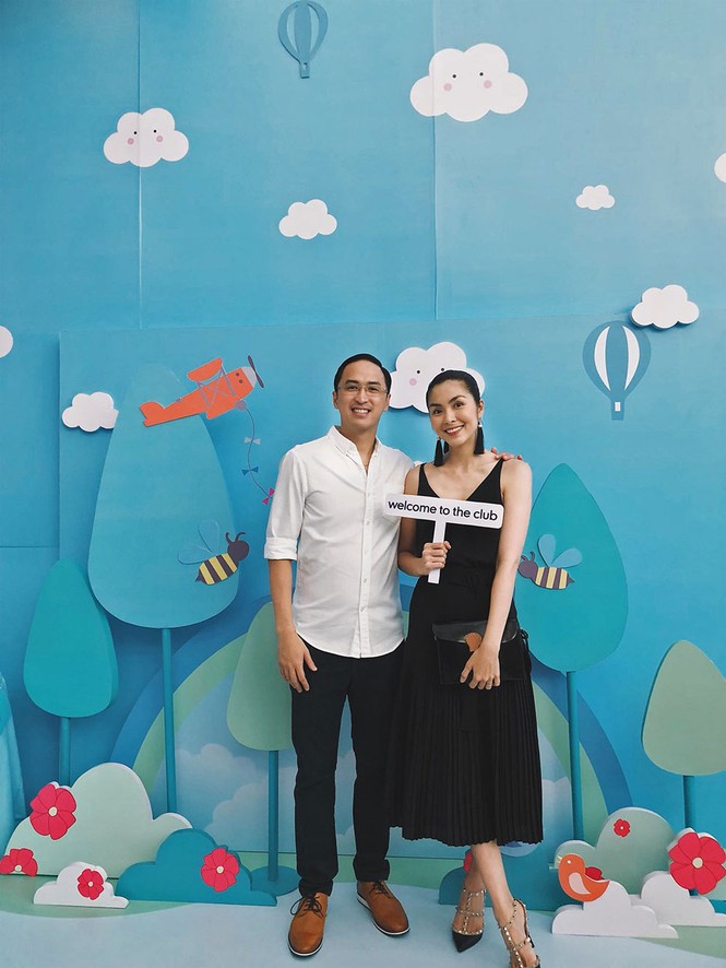 Tăng Thanh Hà khoe eo thon thổi bay tin đồn mang thai lần 3 - ảnh 3