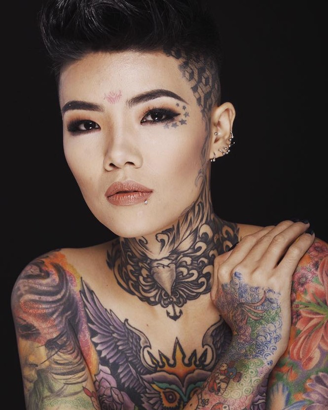 Tiết lộ bất ngờ của người phụ nữ đam mê xăm trổ nghệ thuật - ảnh 2