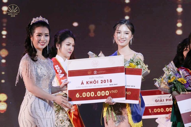 Cận cảnh nhan sắc tân Hoa khôi Học viện Ngoại Giao 2018 - ảnh 8