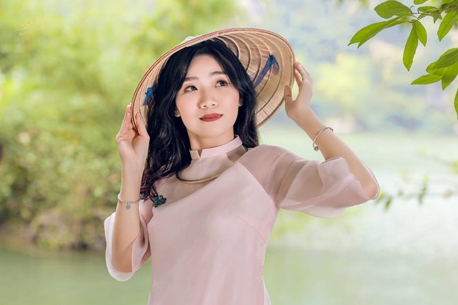 Cận cảnh nhan sắc tân Hoa khôi Học viện Ngoại Giao 2018 - ảnh 12
