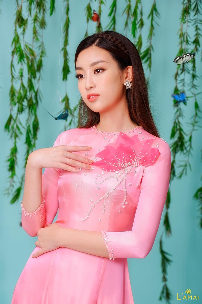 Đỗ Mỹ Linh gây thương nhớ với áo dài duyên dáng - ảnh 2