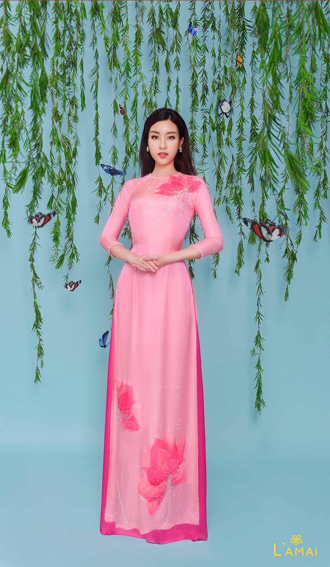 Đỗ Mỹ Linh gây thương nhớ với áo dài duyên dáng - ảnh 4