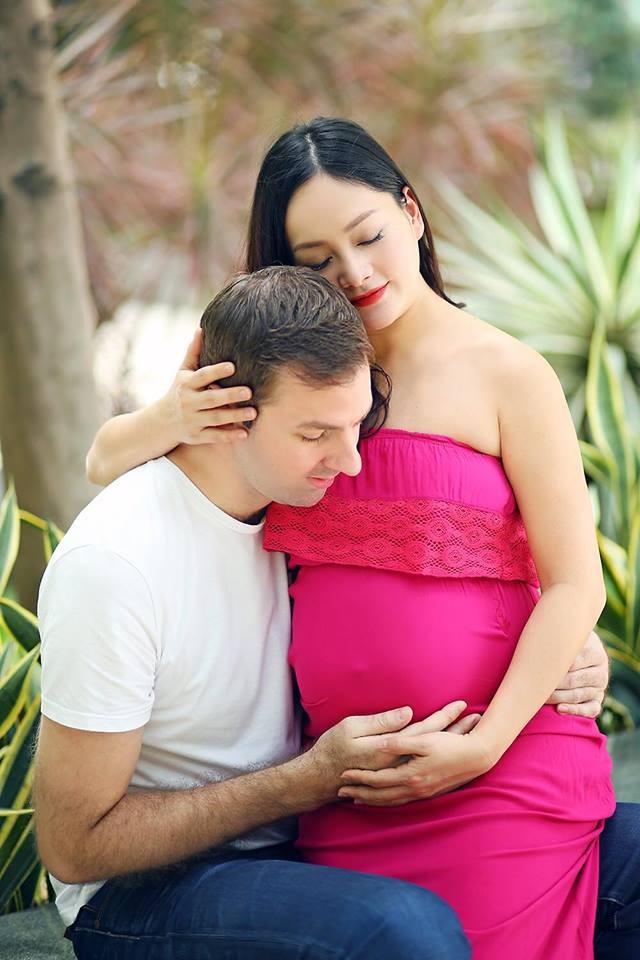 Lan Phương vừa sinh con gái đầu lòng cho chồng Tây - ảnh 1