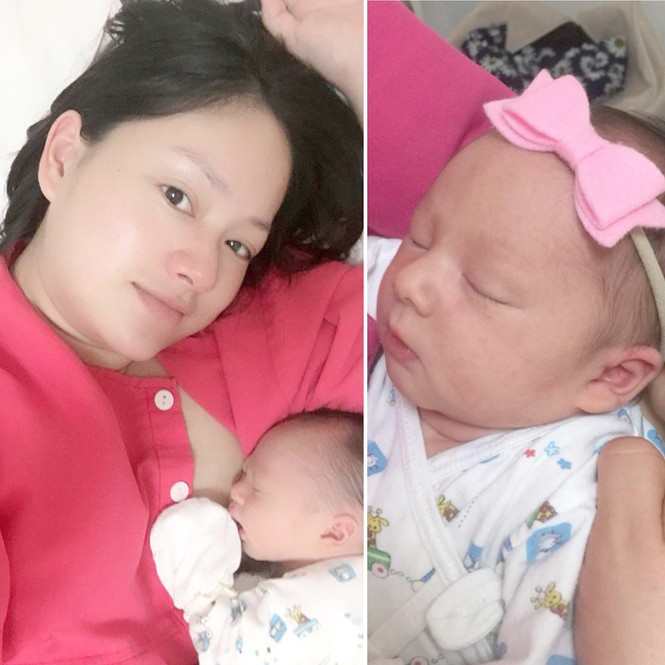 Lan Phương khoe ảnh 'công chúa' lai Tây mới sinh - ảnh 1