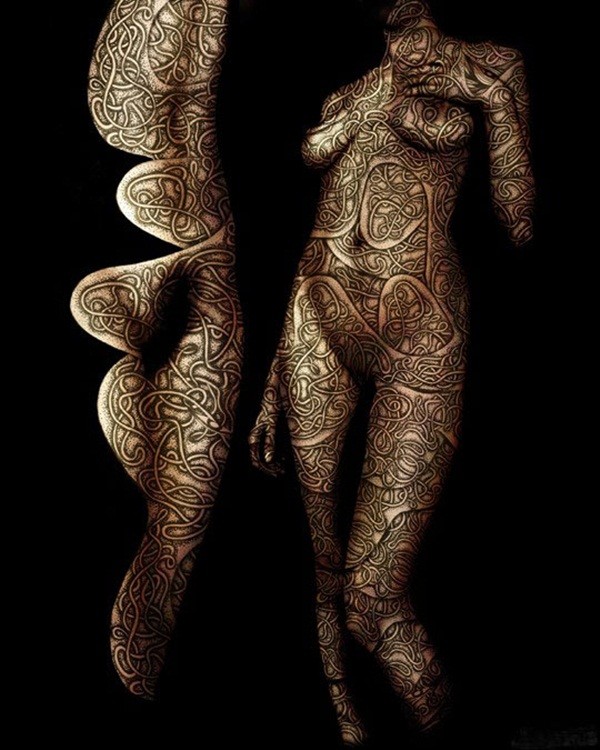 Các hoạ sĩ nói về 'ranh giới nhạy cảm' trong body painting - ảnh 1