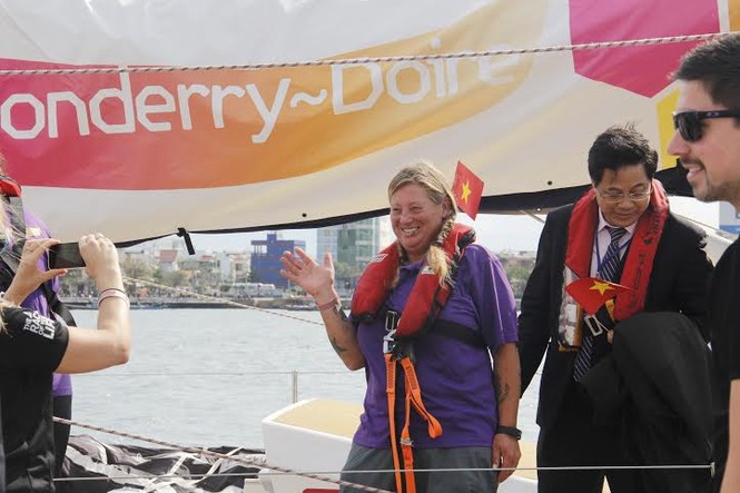 Đội thuyền đua Derry - Londonderry – Doire cập cảng Đà Nẵng - ảnh 2