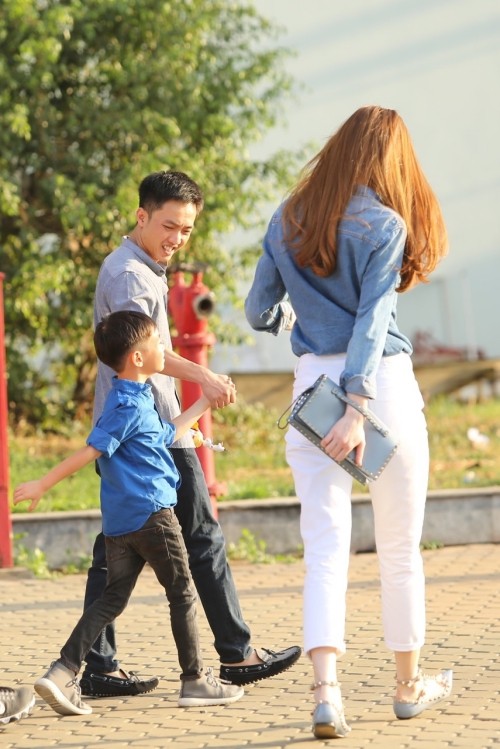 Hồ Ngọc Hà, Cường Đôla đưa Subeo đi xem nhạc kịch - ảnh 4