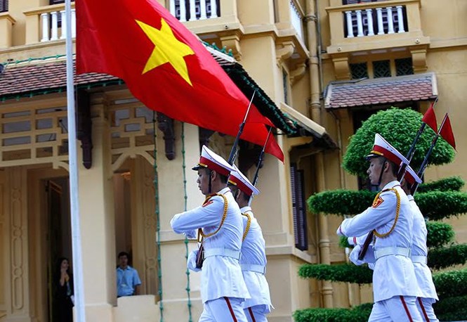 Lễ thượng cờ ASEAN tại trụ sở Bộ Ngoại giao - ảnh 4