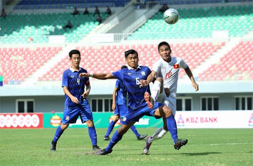 U19 Việt Nam đánh bại Thái Lan trên đất Myanmar - ảnh 1