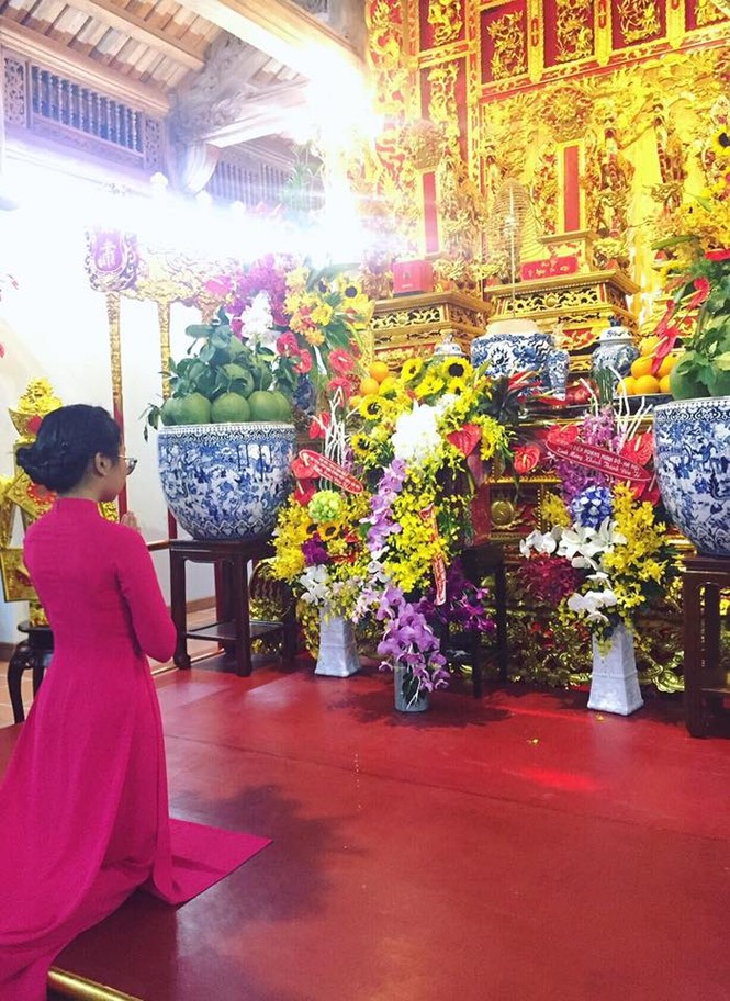 Phương Mỹ Chi diện áo dài duyên dáng như thiếu nữ - ảnh 4