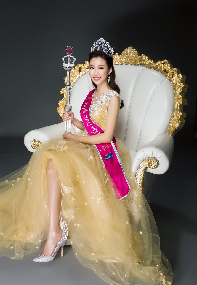 Hoa hậu mỹ linh - ảnh 4