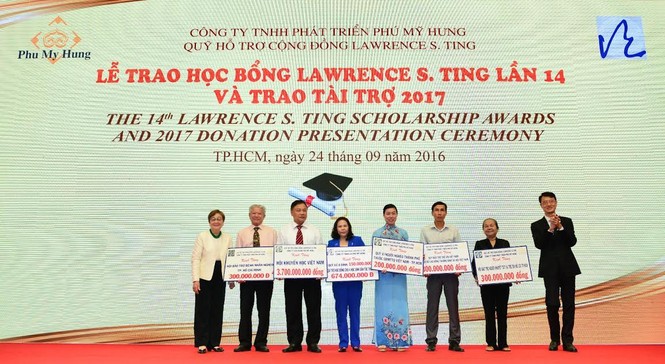 Trao học bổng Lawrence S. Ting lần thứ 14 và trao tài trợ năm 2017 - ảnh 2
