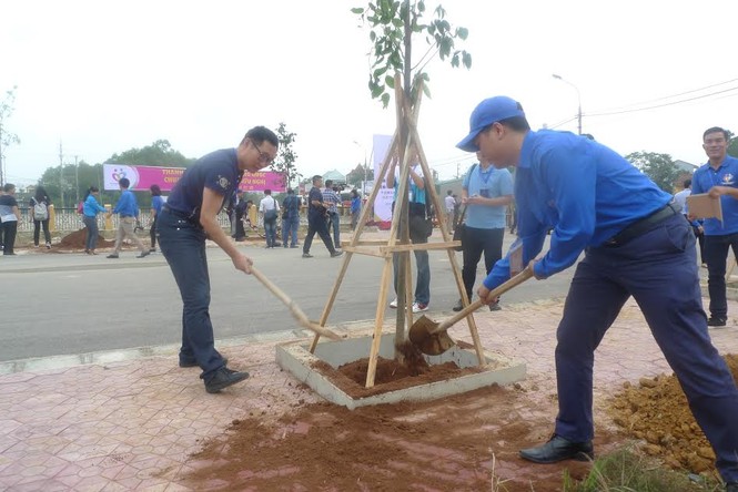 Lạng Sơn: Tuổi trẻ Việt- Trung chung tay bảo vệ môi trường - ảnh 1