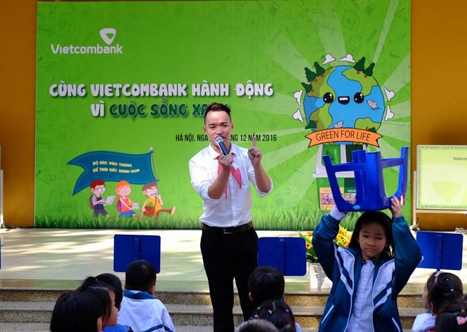 Vietcombank và chiến dịch “Màu xanh cho cuộc sống - Green for Life” - ảnh 1